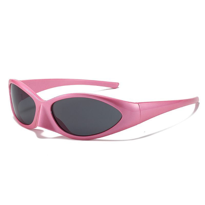 2025 Athleisure Streetwear UV400 Polarized Sports Sunglasses - Runway Inspired Hip Hop Celebrity Style Women's High-End Performance Eyewear