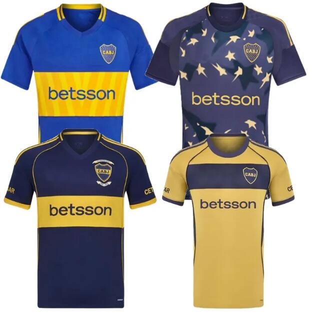 CAVANI Boca Juniors Soccer Jerseys 2024 2025 2026 MARADONA GIMENEZ MARCOS ROJO CARLITOS TEVEZ ANDER ZENON M.MERENTIEL 25 26 football men kids shirt