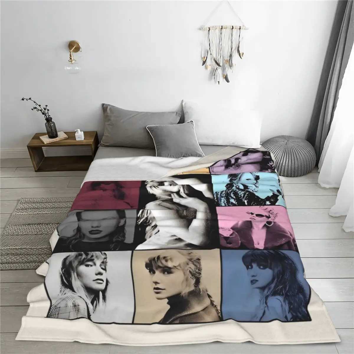 The Eras Tour Blanket Flannel Print Tayloring Portable Lightweight Thin Throw Blankets for Bedding Outdoor Quilt T250620