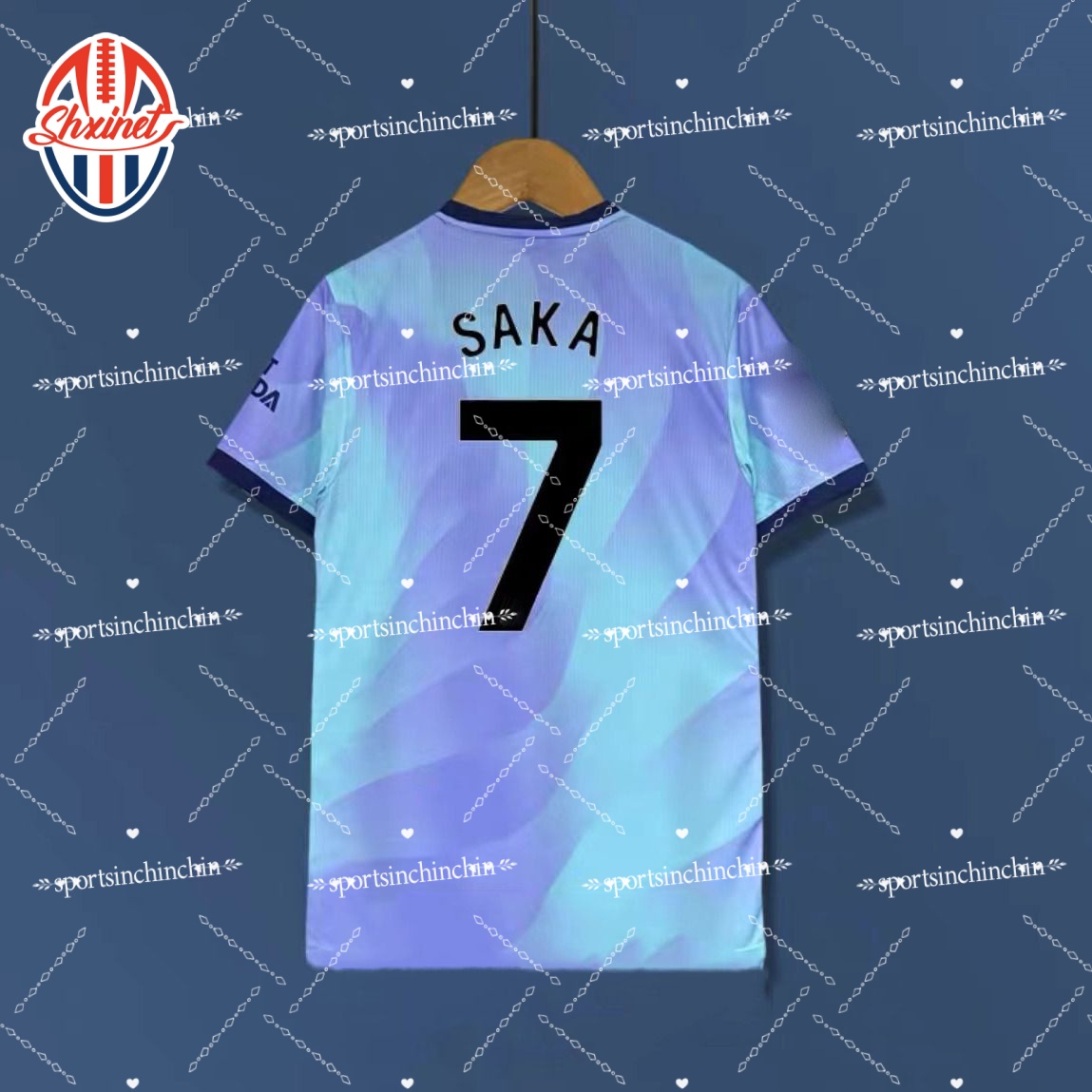 2025/26 Season Latest Home and Away Saca 7 Havertz 29 Ergo 8 Adult Short Sleeve Soccer Jerseys Jesus 9 Rice 41 Martinelli 11 Children's Training 
