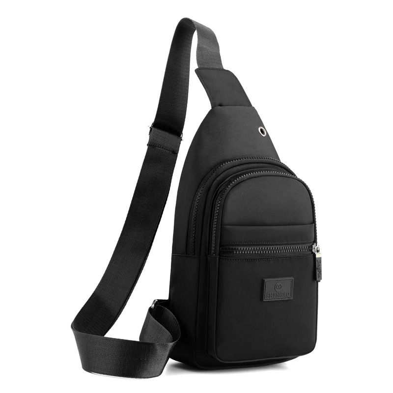 Womens Chest Bag Pure Color Nylon Good Quality Shoulder Casual Crossbody Fashion Female Bag 250614