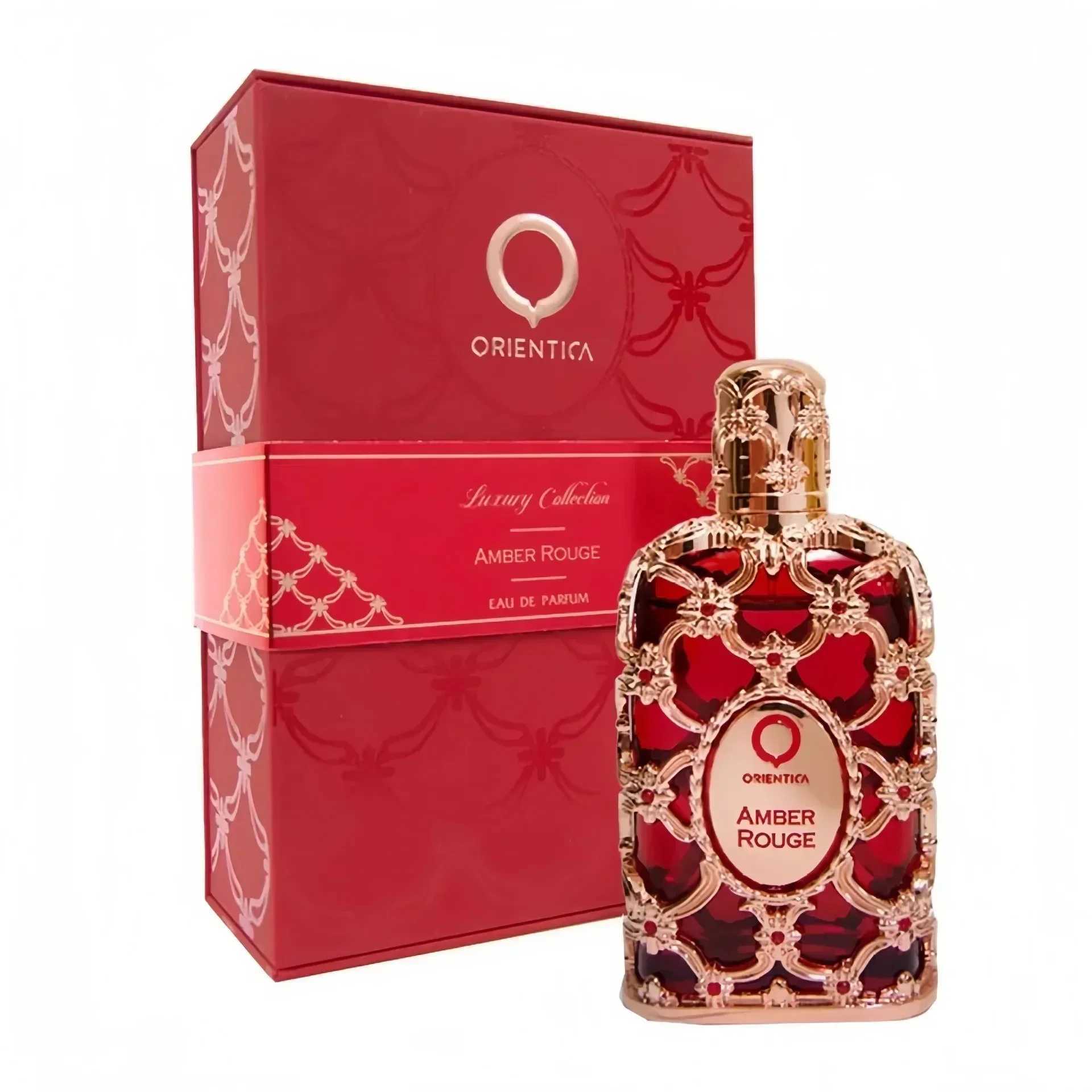 Orientica Royal Amber Rouge Oud Saffron Men Women Eau De Spray Unisex Neutral Glass Bottle Rose Cologne Long-lasting Scent W250620