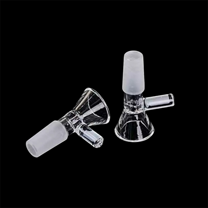 Mini Glass Bowls Small Glass Funnel with Handle Kitchen Funnels for Filling Bottles 14mm