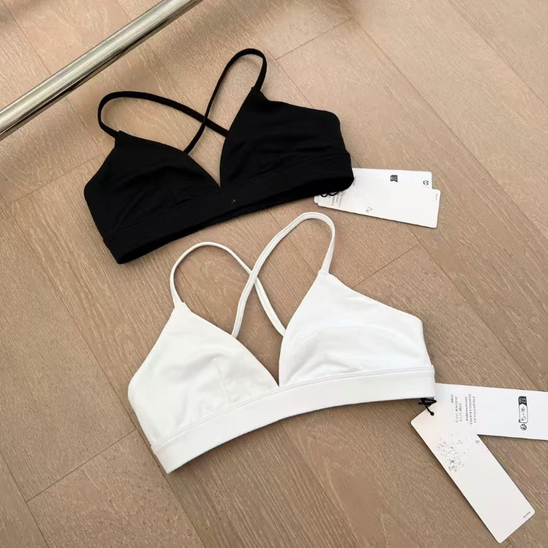 Yoga Bra Womens Sports Bras Underwear High Elasticity SweatTops Moisture Absorption Sweat Wicking Running Fitness Dance Vest Cross-back Straps Sexy Tops