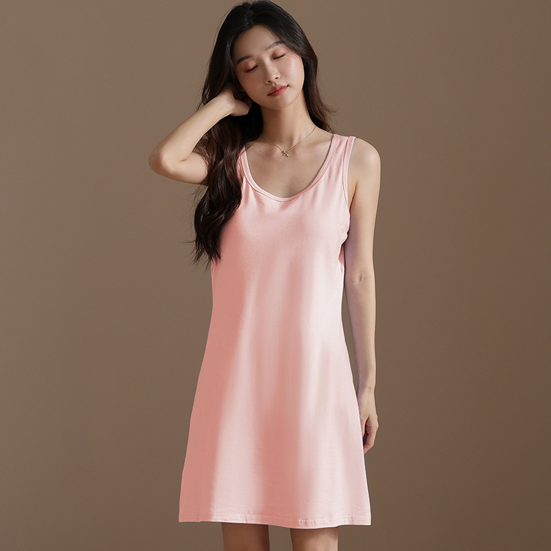 B180 New style temperament with chest pad white waist dress 2024 new style female summer small