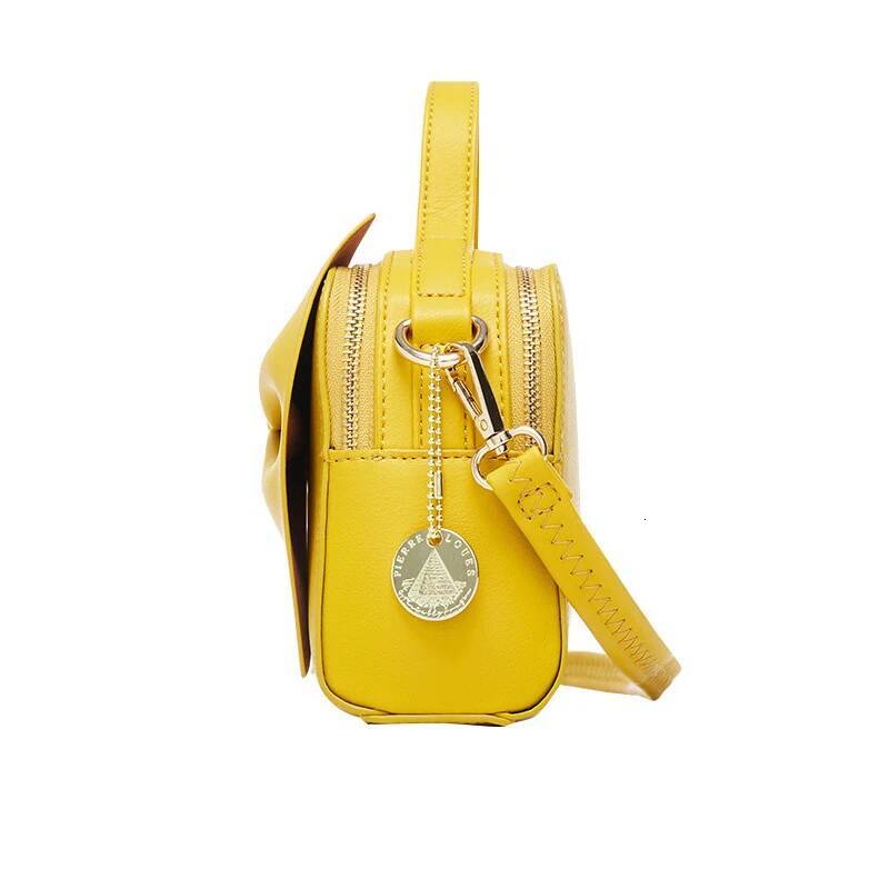 DHSM Handbag Korean Version Bow Shoulder Crossbody Fashionable Women's Bag Autumn Winter Large Capacity Wallet