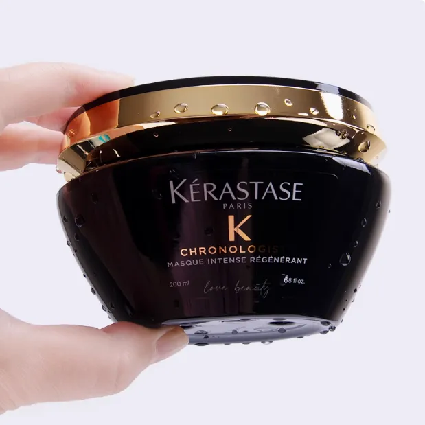 KERASTASE Hair Repair Mask 200ml Black Diamond CHRONOLOGISTE Masque Intense Regenerant Moisturizing Hair Care Tools
