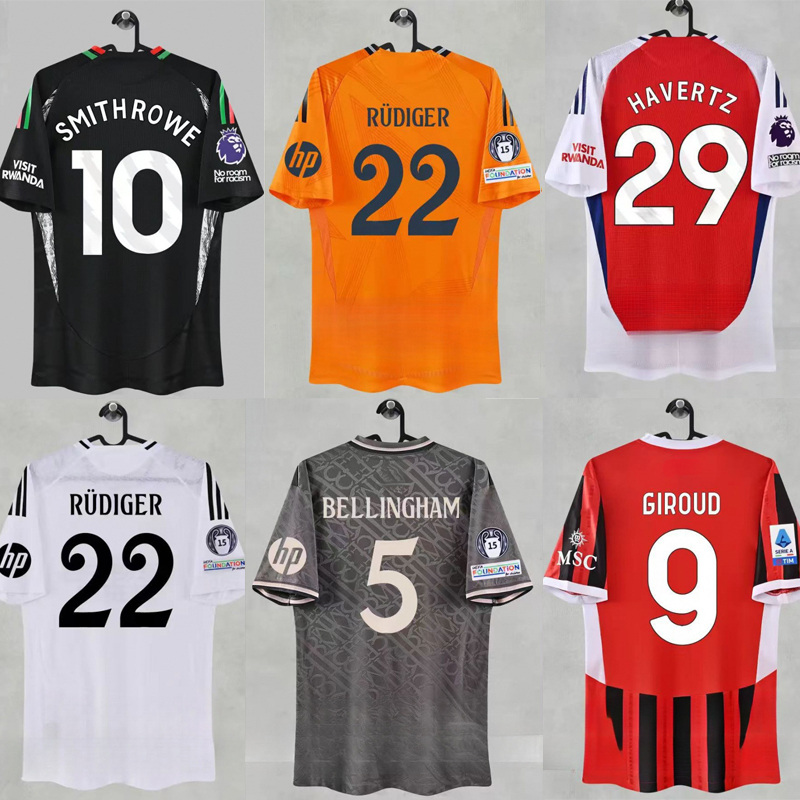 SCOOER JERSEY MBAPPE BELLINGHAM VINI JR ReaL MadriDS Football Shirts and Shorts Jerseys Sets