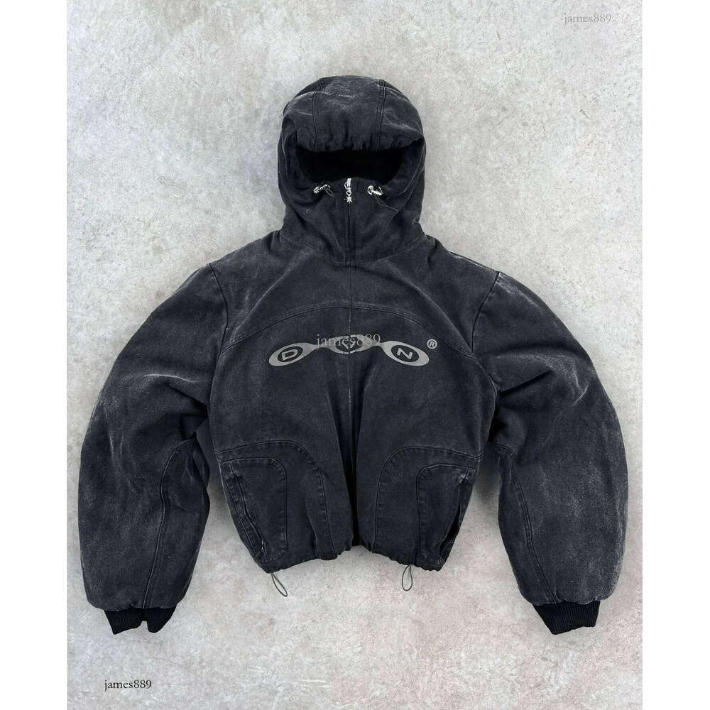 Divin Retro Zipper Hoodie Y2K Jacket Mens Rock Hip Hop Patchwork Embroidery Super Large Hoodie Sportswear Long Sleeve Top 241111
