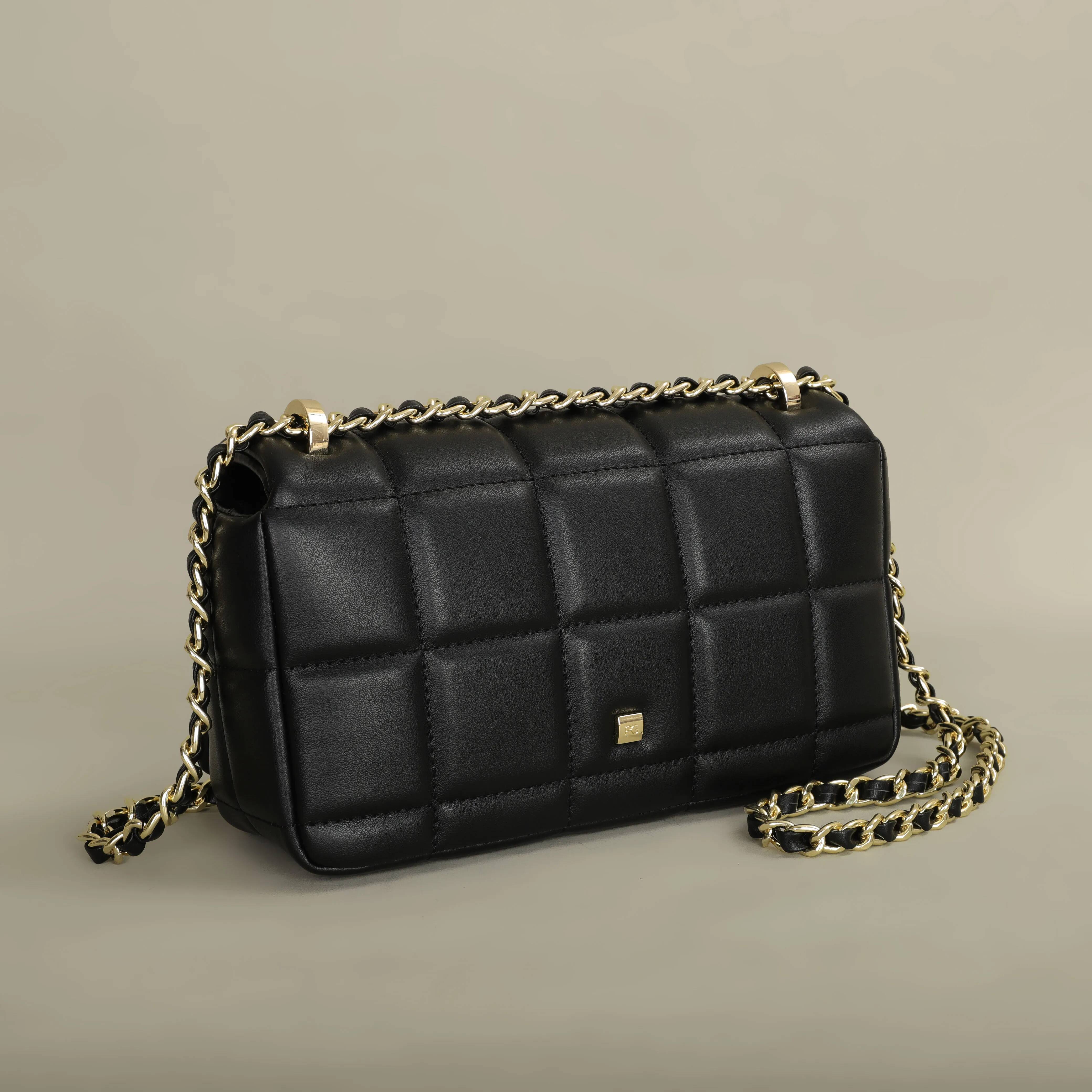 DHSM PG PATSY GARIS Brand Design Bright Crossbody 2024 New Leather Refined Elegant Ladies Commuter Banquet Bag