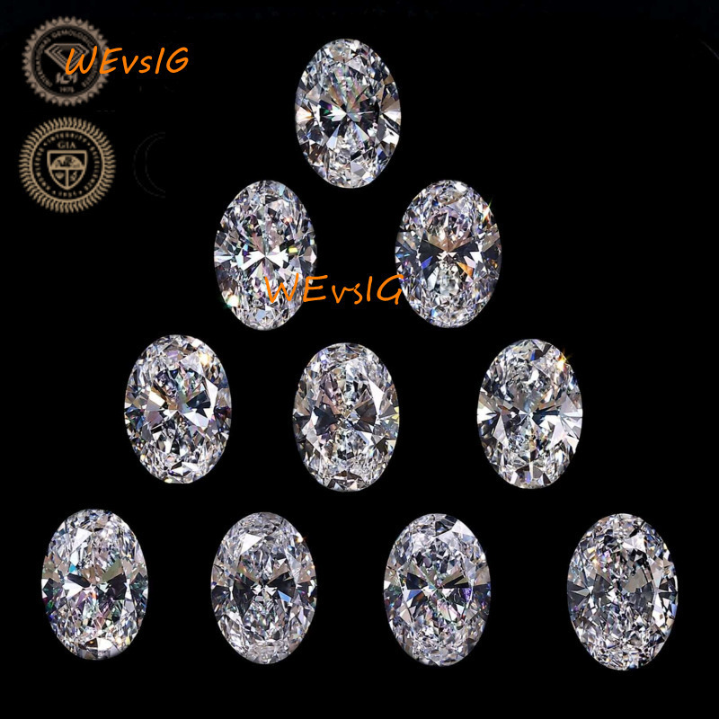 Wholesale Igi Gia Certified Cvd Hpht Loose Lab Grown Diamond VVS VS Lab Created Diamonds Old Mine Cut for Jewelry 2 3 Carat
