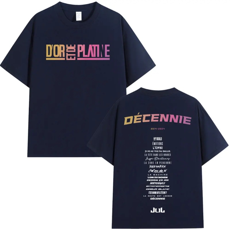 Rapper Jul Graphic T Shirt Men Women Clothing Fashion Hip Hop T-shirt Casual High Quality Cotton Short Sleeve Oversized T-shirts
