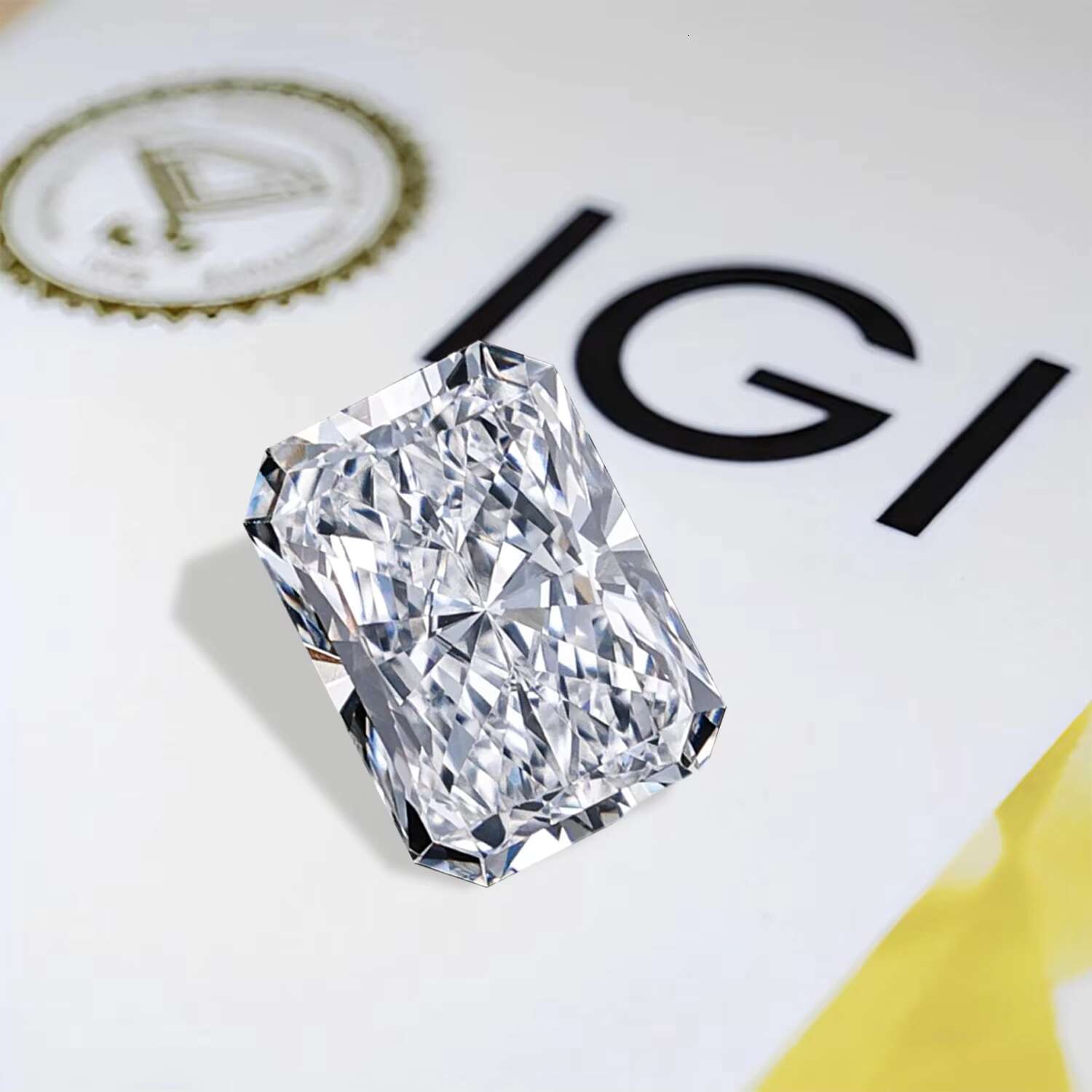 Lab Grown Diamond CVD DEF Color Radiant Cut 1ct-6ct VVS-VS Loose Lab Grown Diamonds with IGI Certificate for Jewelry Making