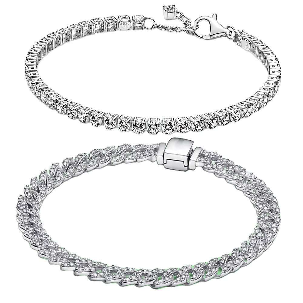 New Fit OriginalTimeless Cuban Timeless Hain Charm Bracelet Glamour Ladies Luxury Jewelry