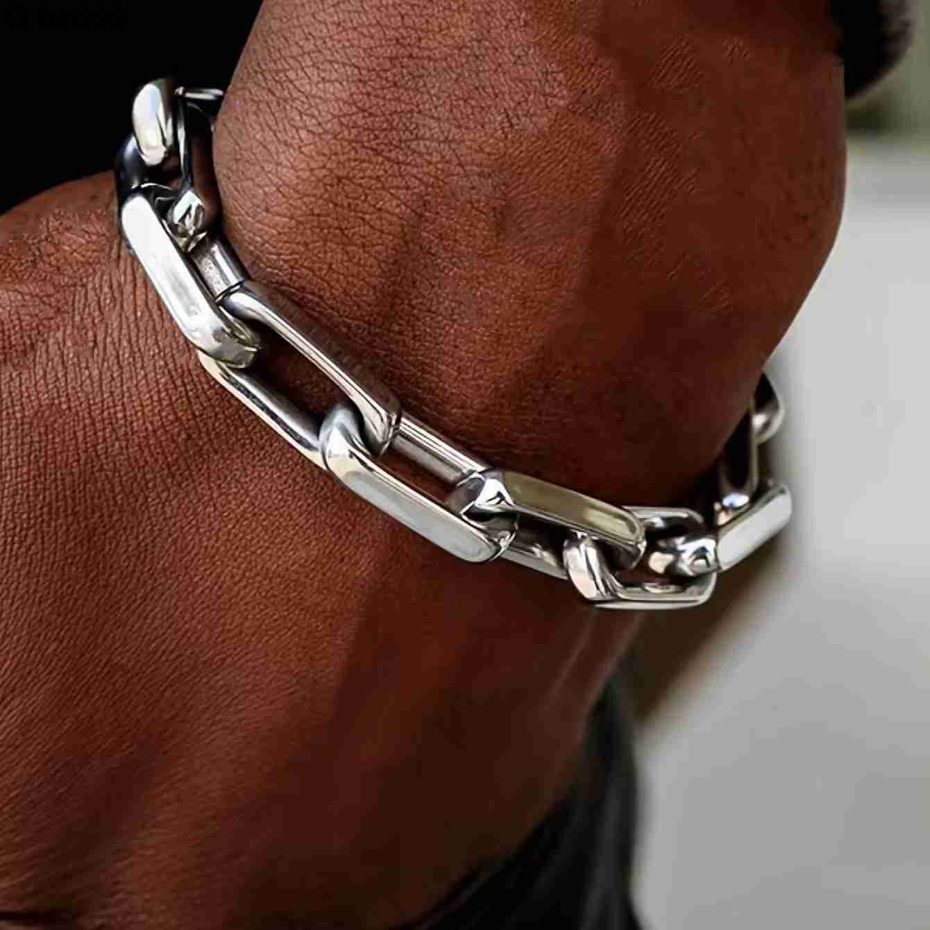 Fashion Stainless Steel Hip Hop Jewelry 18k Gold Cuban Chain Necklace Bracelet Cuban Chain Gold Bracelet