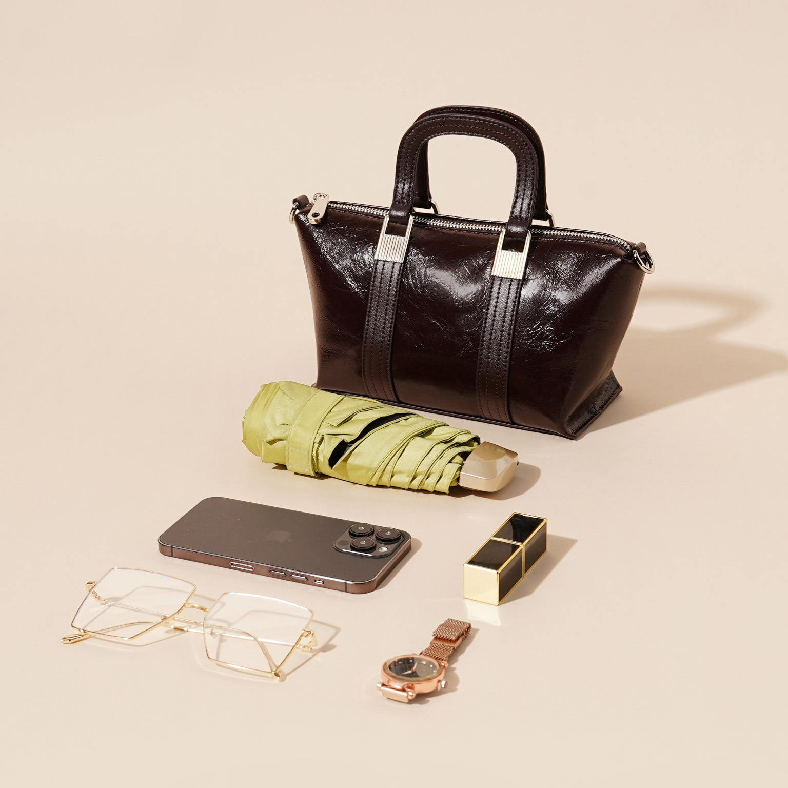 Free Shipping Genuine Leather Vintage Luxury Handbag Pillow Bag For Women Designer Bags New Fashion Patchwork Shoulder Bag Versatile Crossbody Trendy 