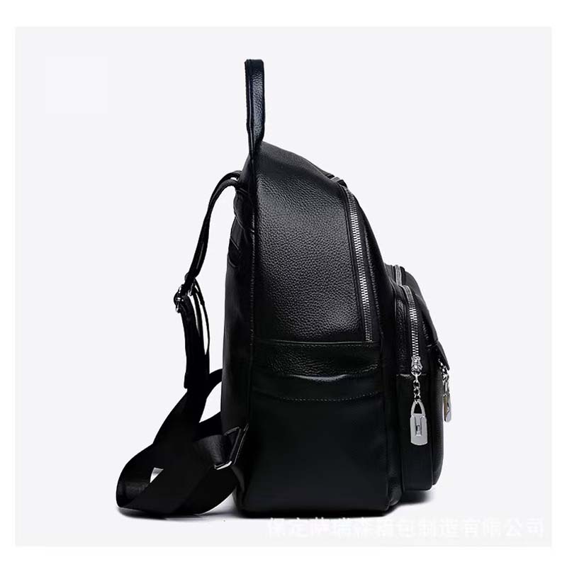 Nylon backpack 2025 new large capacity multifunctional waterproof backpack for women, lightweight backpack