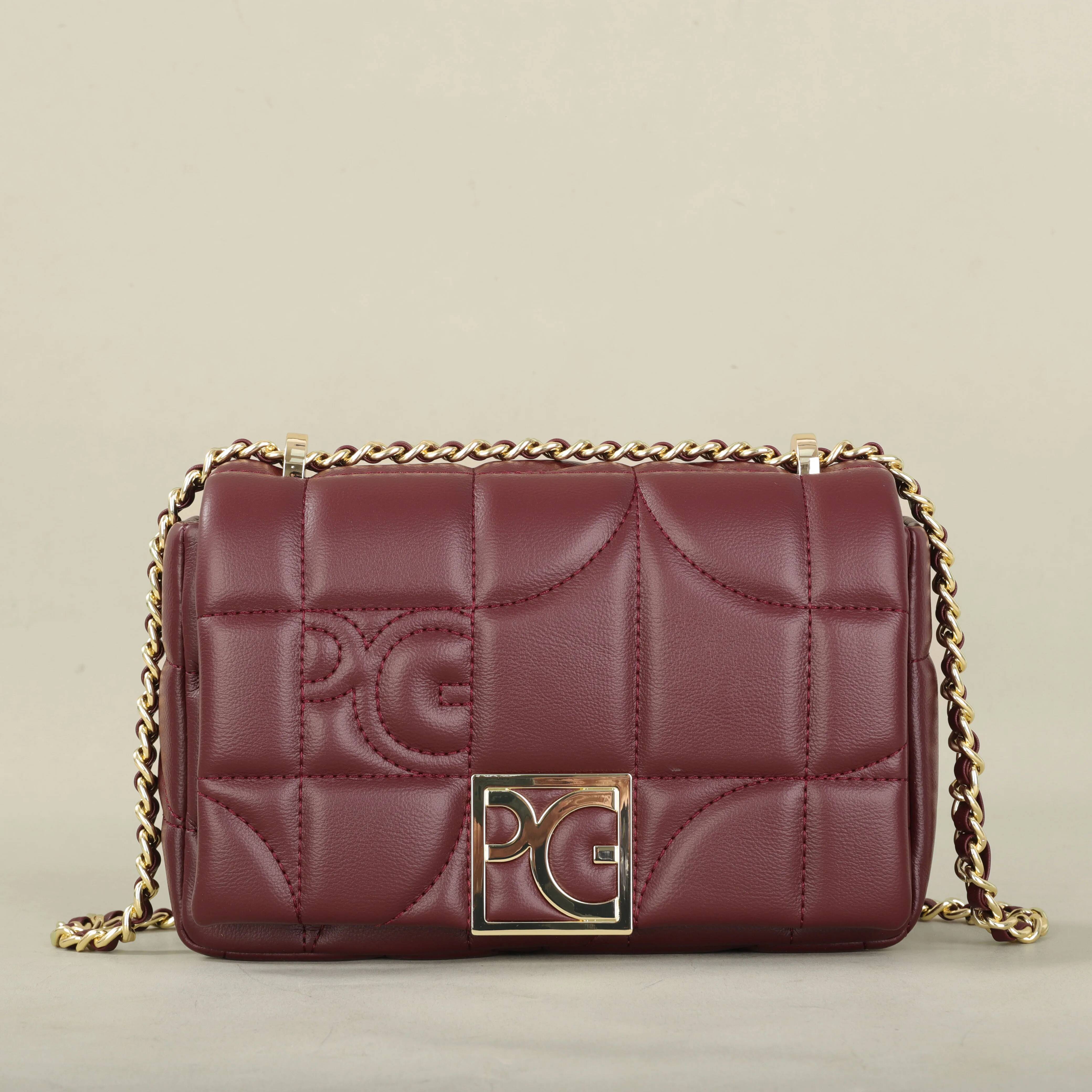 DHGM PG Fashion Classic Retro Women's Shoulder Letter PU Material Party Multi functional Crossbody Bag New Design 2025