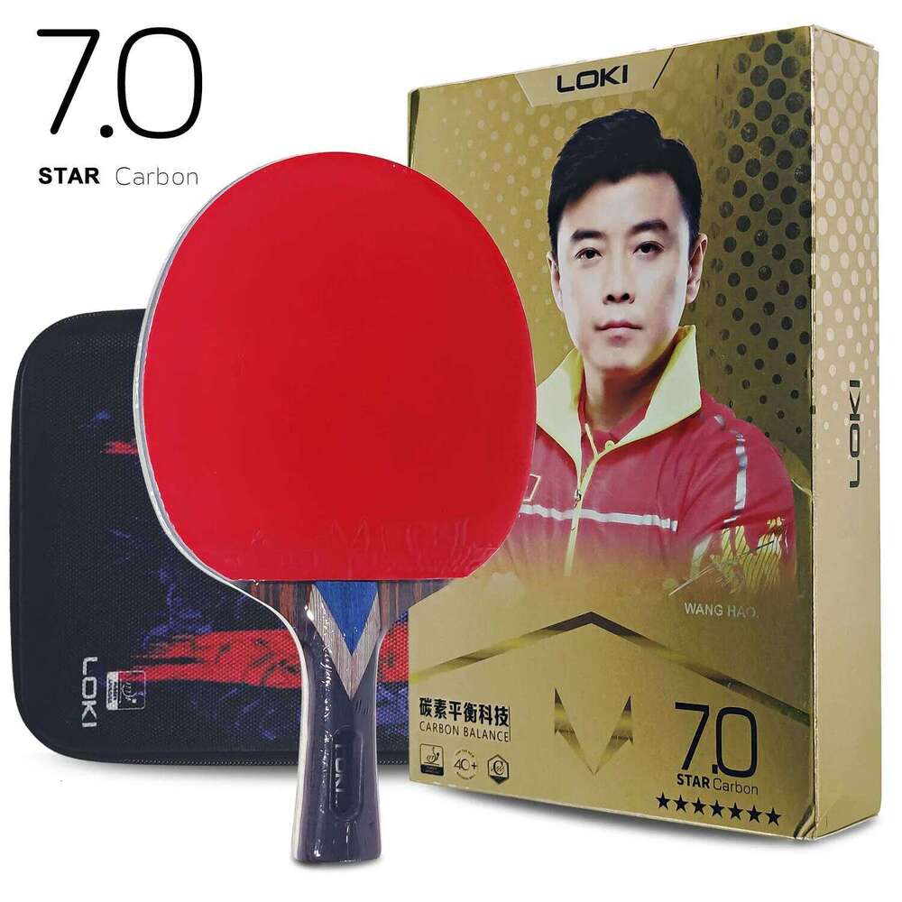 Loki RXTON R-Series 5/6/7 Star Table Tennis Carbon Balance Offensive Ping Pong Racket Professional Hollow Handle