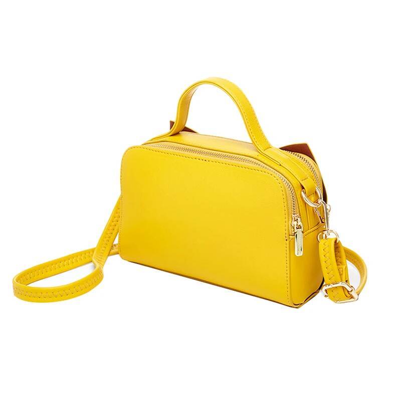 DHSM Handbag Korean Version Bow Shoulder Crossbody Fashionable Women's Bag Autumn Winter Large Capacity Wallet