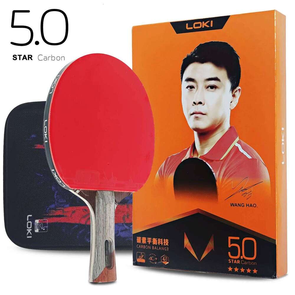 Loki RXTON R-Series 5/6/7 Star Table Tennis Carbon Balance Offensive Ping Pong Racket Professional Hollow Handle