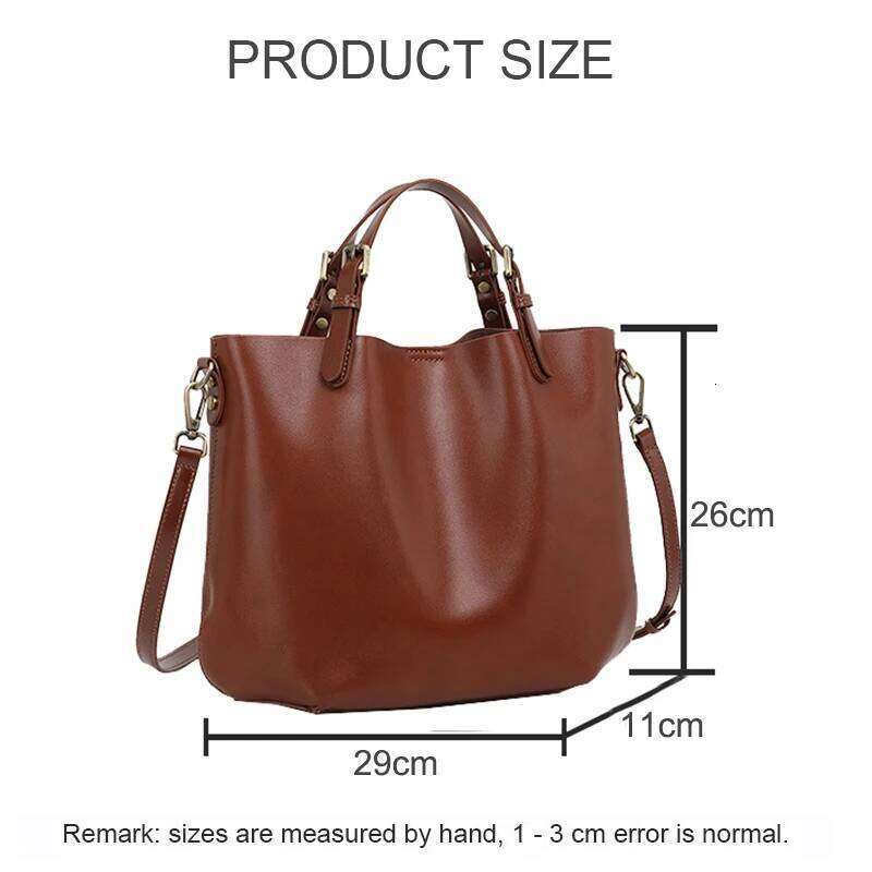 Ladies Large Capacity Commuting Tote Women's Versatile Handbag Girls Shoulder Crossbody Water Bucket Bag For Female Colleagues 2025/06/20