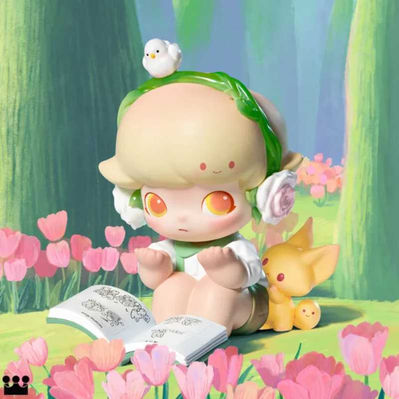 Original In Little Hand Series Blind Box Sp Dimoo Figure Decorative Item For Girl Delicate Collectible Gift Free shipping