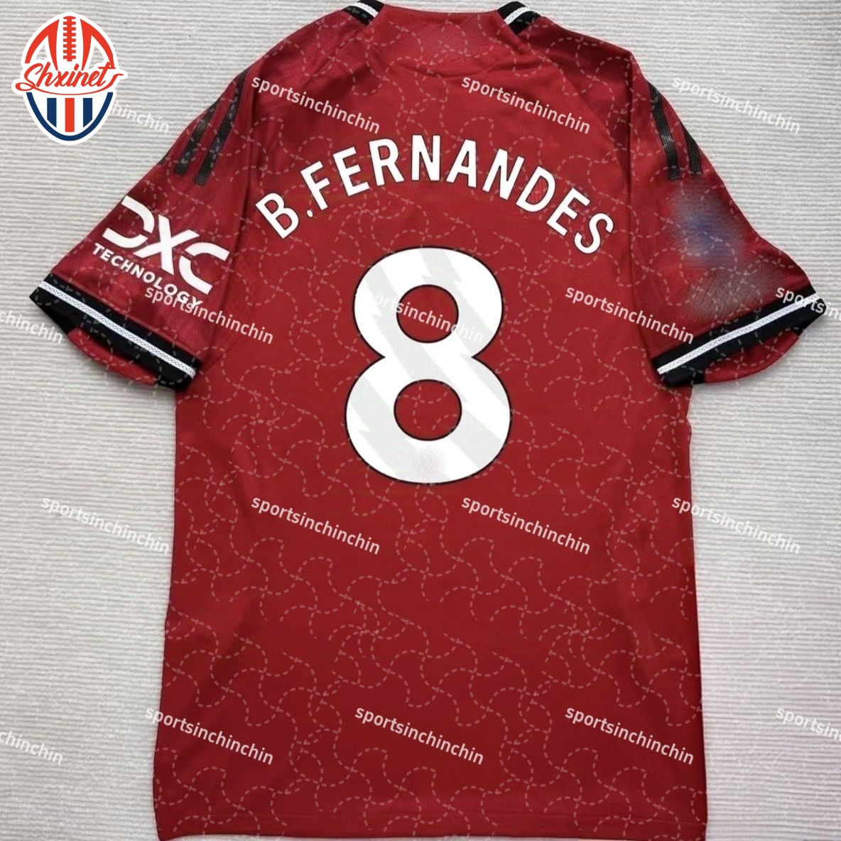 25-26 Season Rashford 10 Bruno Fernandes 8 Martinez 6 Ghana Joe 17 Adult Short Sleeve Casual Jersey 24-25 Home and Away Children's Sports Match T