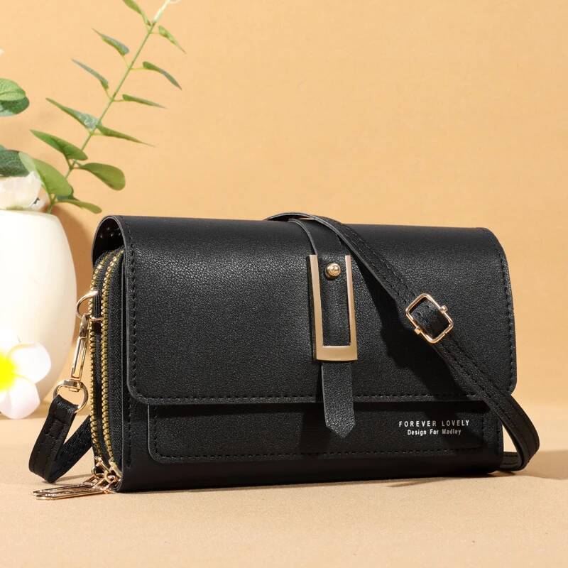 DHGM Roulens Small Crossbody Shoulder Bag For Women,Cellphone Bags Card Holder Wallet Purse And Handbags