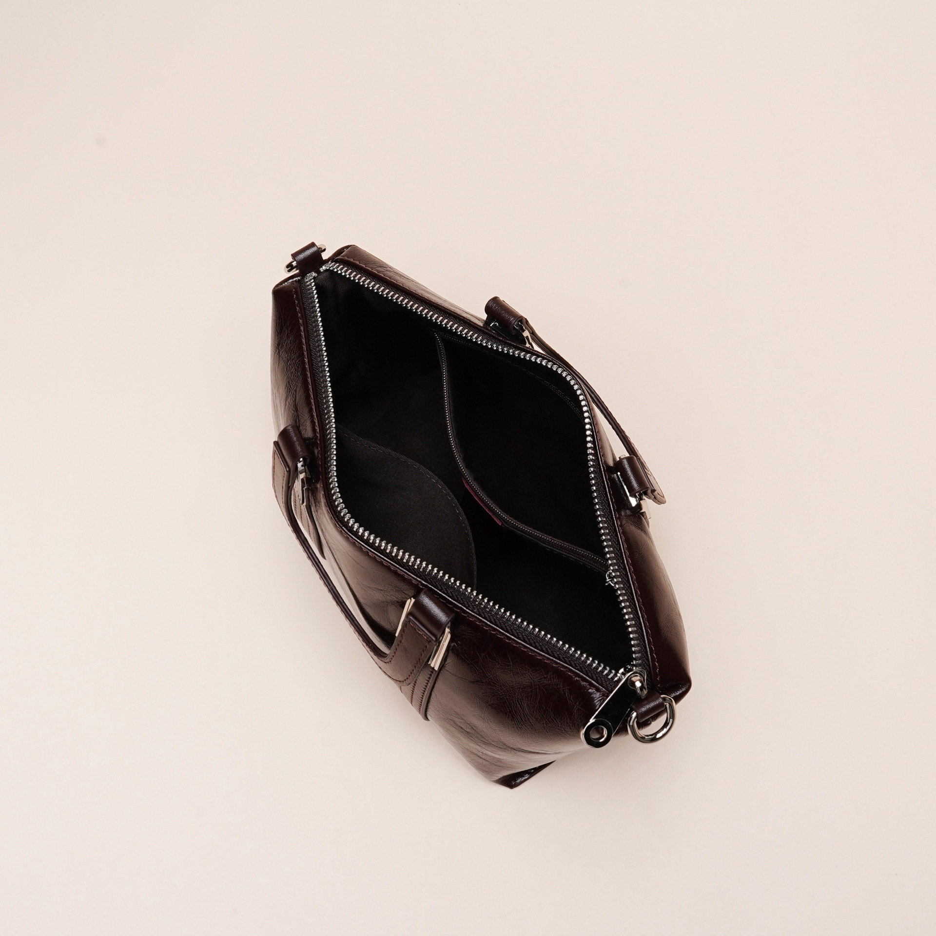 Free Shipping Genuine Leather Vintage Luxury Handbag Pillow Bag For Women Designer Bags New Fashion Patchwork Shoulder Bag Versatile Crossbody Trendy 