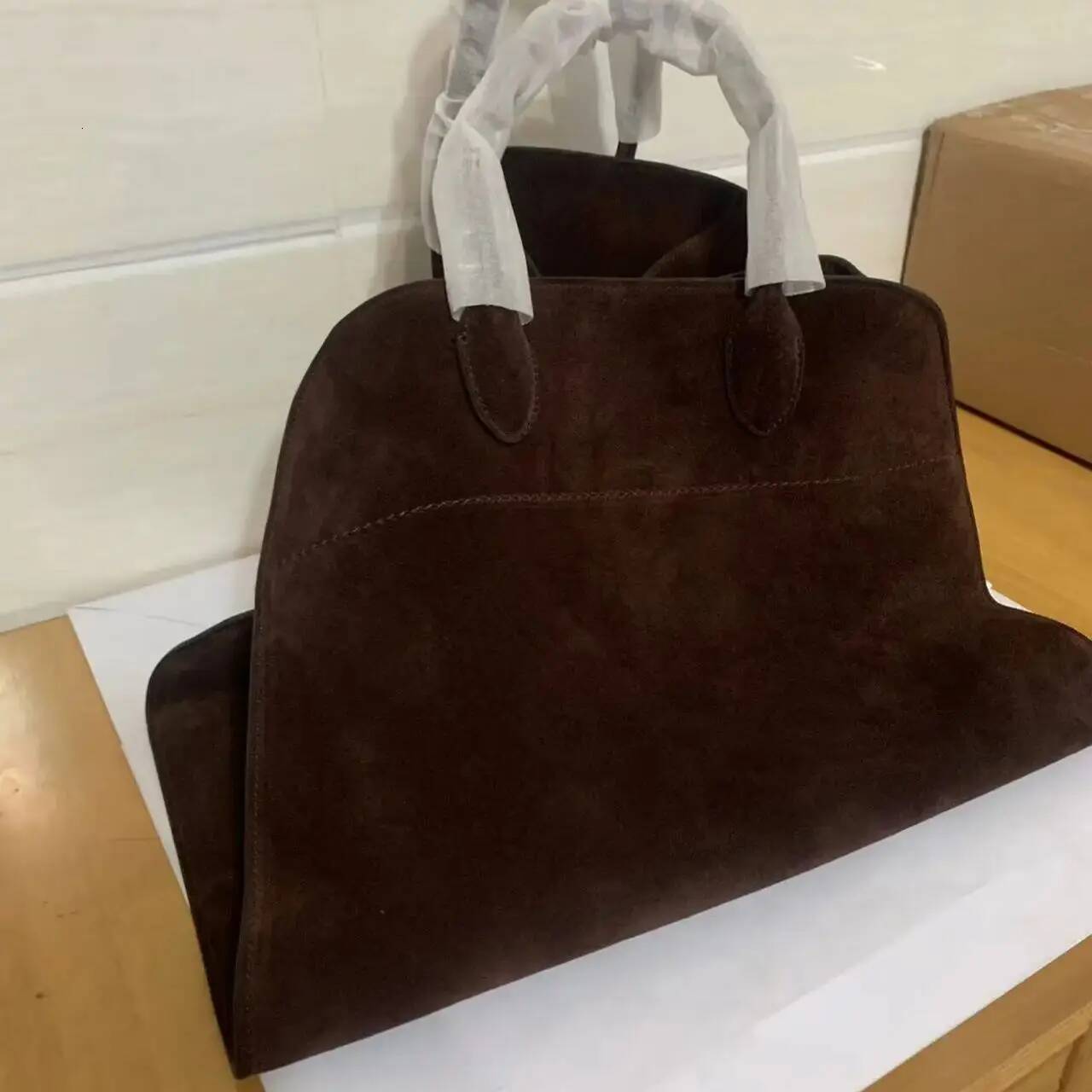 S Factory Direct Sale Natural Leather Purely Handmade Soft And Odorless Large Capacity Handbag Shoulder Bag