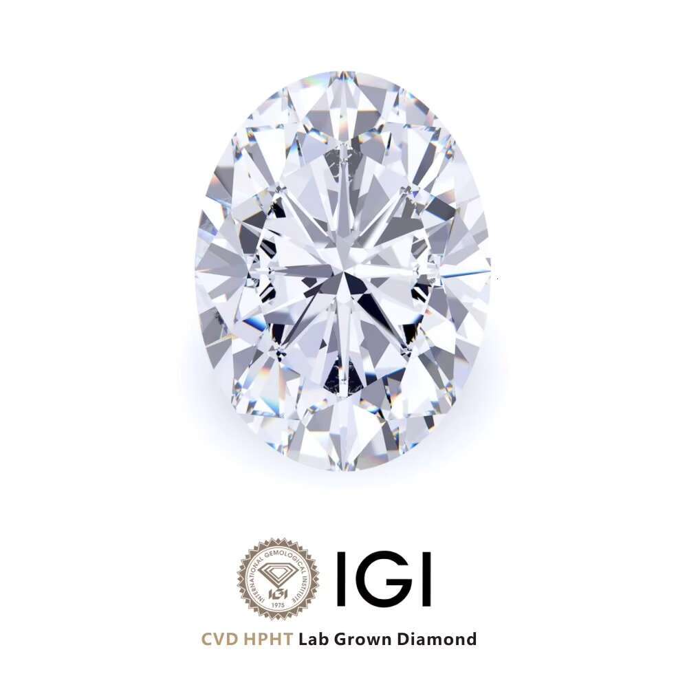 Igi Certified Diamond Lab Grown D VVS Heart Shape Excellent Cut Loose Lab Grown Diamonds