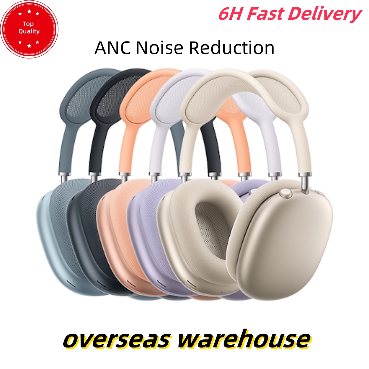 Top Quality for Airpod Max Headphones Airpodspros 2 USB-C Headphones Phone Earphones Wireless Earphones Bluetooth Headphones Stereo HIFI Headset Pods Pro 2 3 4 Max