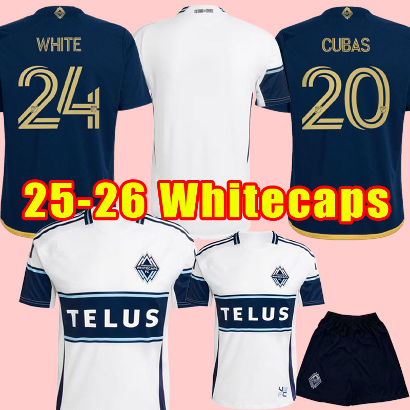 2025 2026 Vancouver Soccer jerseys Whitecaps home away men kids fans player version 25 26 football shirt thailand quality