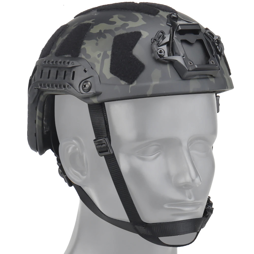FAST Tactical Protective Helmet SF SUPER HIGH CUT Outdoor Hunting Shooting CS Airsoft Cycling Safety Equipment 250611