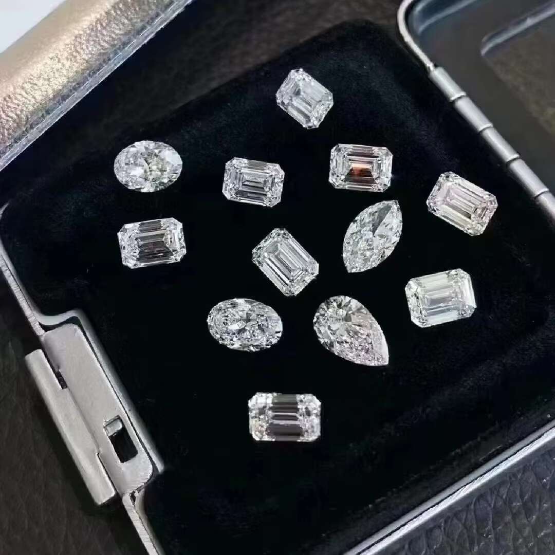 Double Jewelry Factory Price DEF VVS 3ct 4ct 5ct Oval Lab Grown Diamond with IGI Certificate CVD HPHT Lab Diamond in Stock