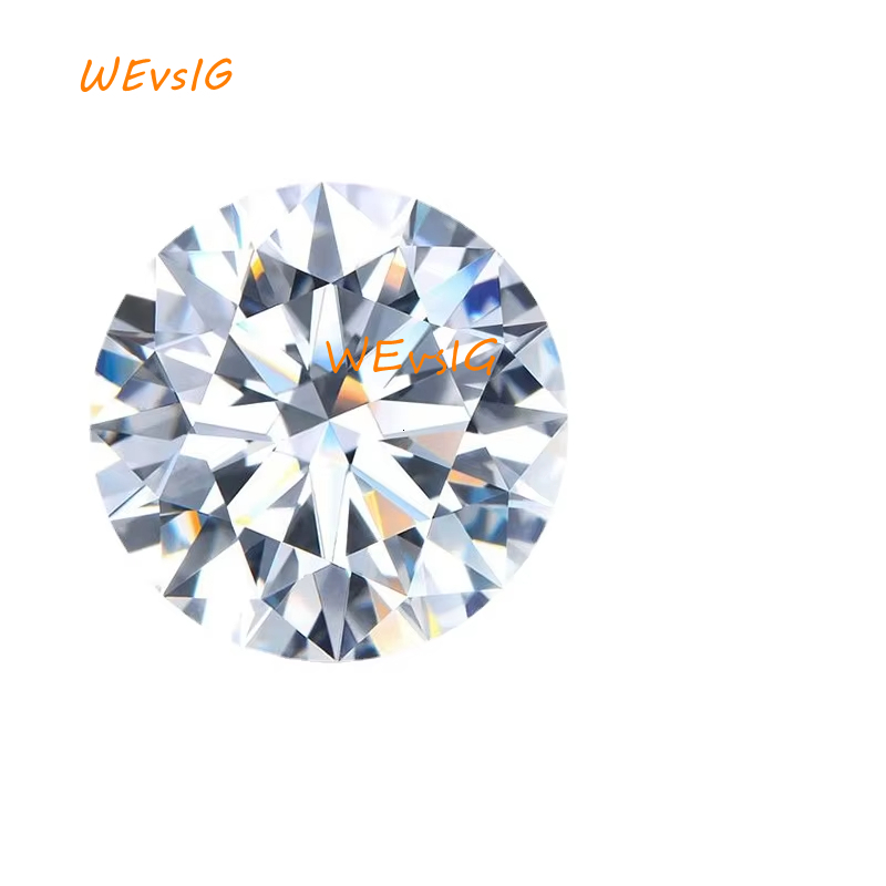 Lab Grown Diamond 0.8-2.7mm Synthetic Diamonds Melee Def Vvs VS SI Wholesale Lab Created HPHT CVD Polish Diamond 1 Carat Price