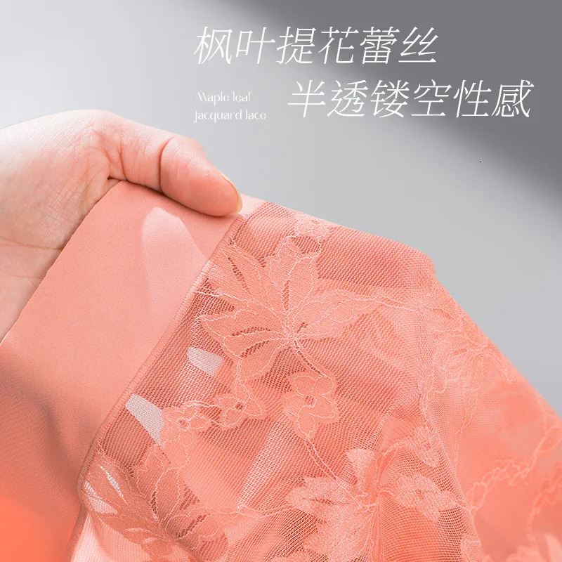 French Lace High Waist Plus Size Womens Panties 100KG Cotton Tummy Control Hip Lift Antibacterial Extended Sexy Underwear 250609