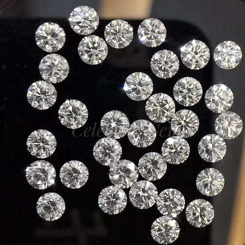 Polished Lab Grown Diamond DEF VVS 1carat CVD/HPHT Diamond