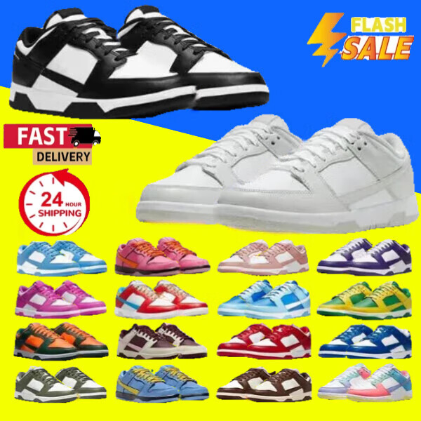 sneakers Designer Shoes Men Women Running Shoes sneakers White Black Panda lows skateboard shoe Designer Casual shoes for Men Designer Mens Trainers size 35-45