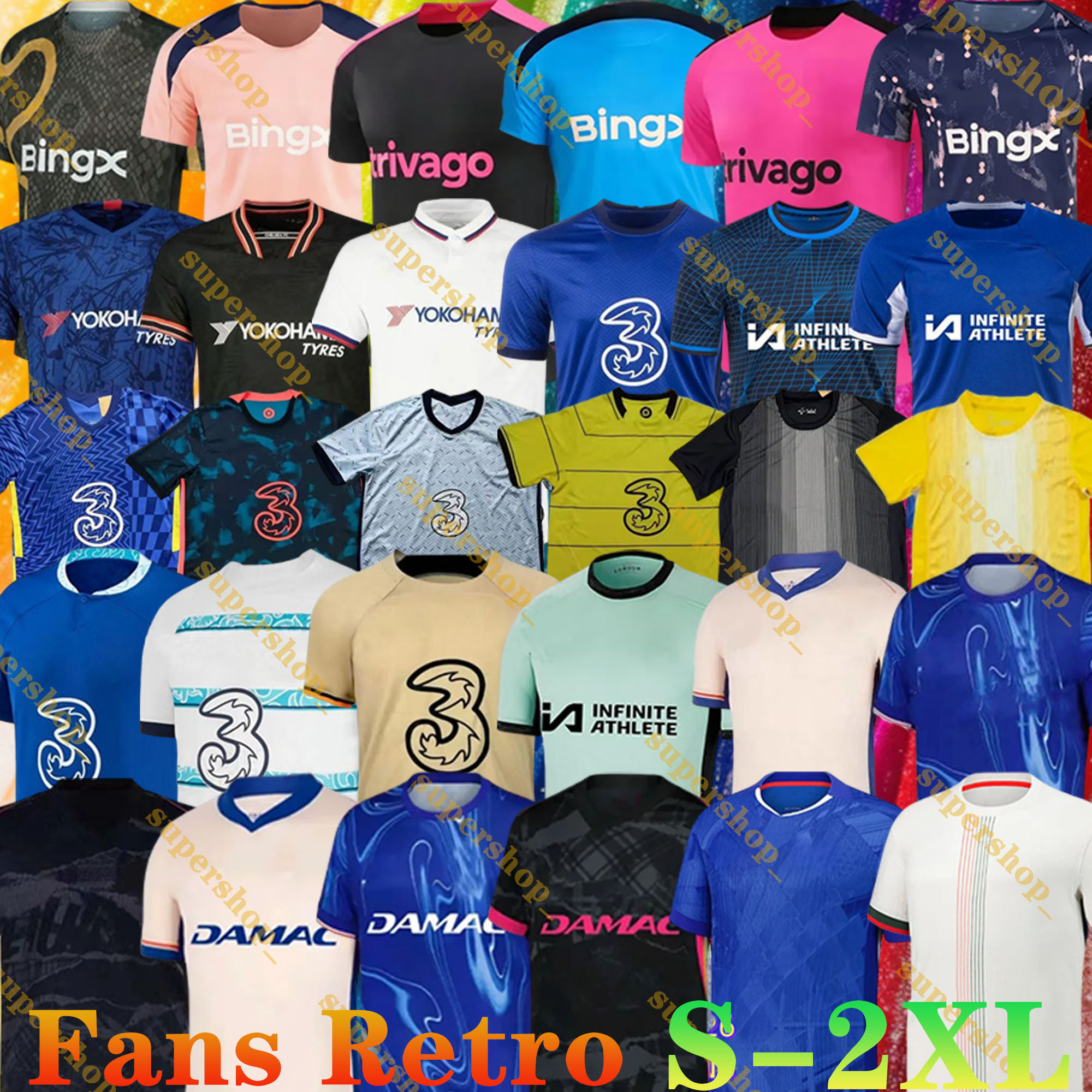 19 20 21 22 23 24 CFC HAZARD Soccer Jerseys Enzo Mudryk JAMES STERLING Nkunku Jackson HAVERTZ KANTE 2025 2026 FC chelseas adult Football Shirts Uniform WILLIAN PULISIC