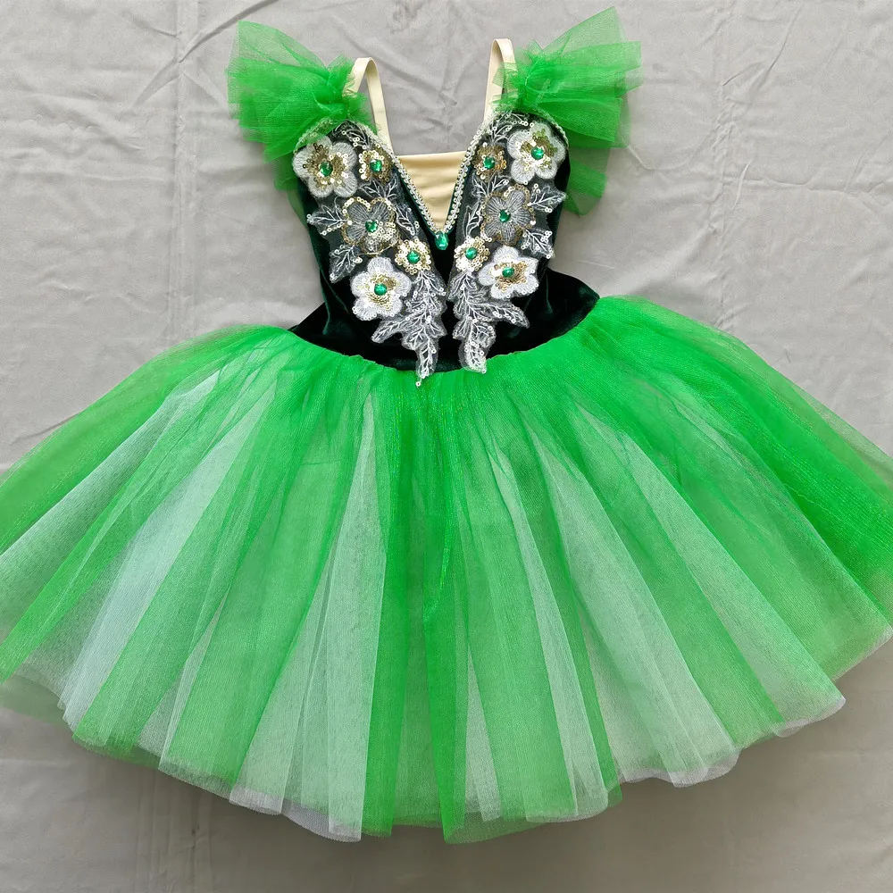 Girls' ballet dresses dance dresses children's ballet costumes campus dance programs stage group performance costumes ballet dancer dance pr