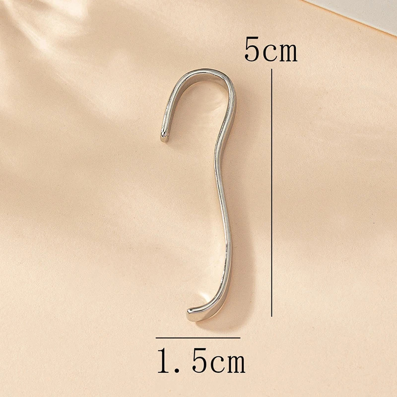 Universal Lipring Simple Dark Punk Style Punch-Free Lip Facial Accessories Hip Hop Jewelry Accessories for Men And Women 250617