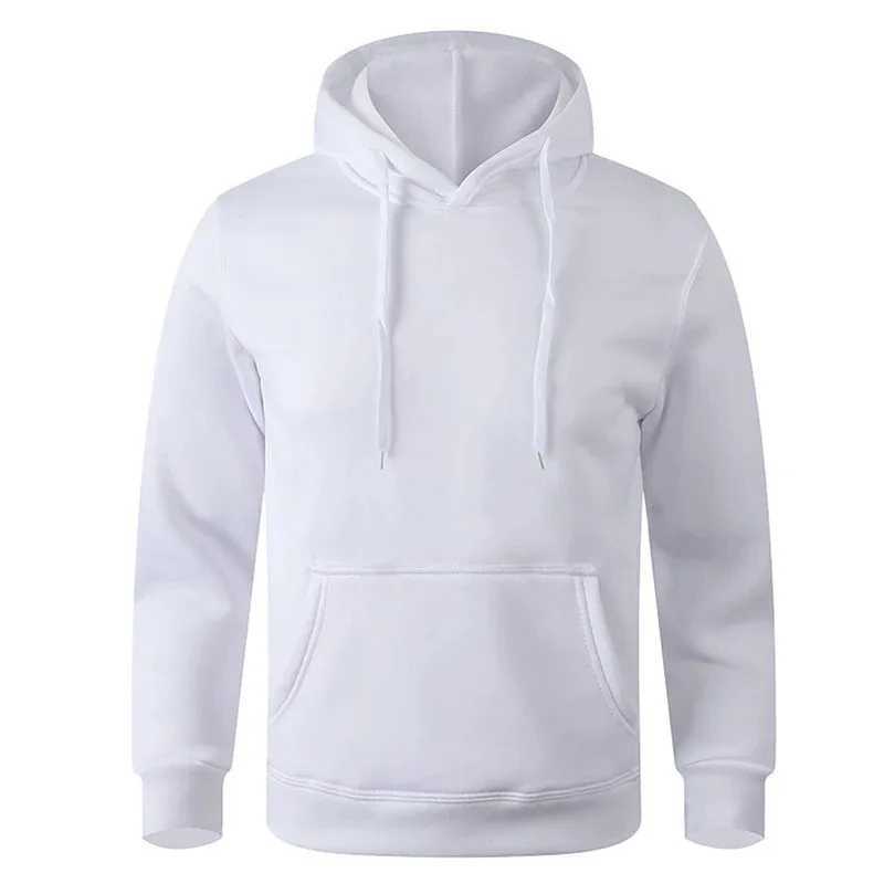 Mens and Womens Warm Sweatshirt Casual Solid Color Streetwear Pullovers Sport Fitness Pocket Hoodies Multi ColorXJ250621