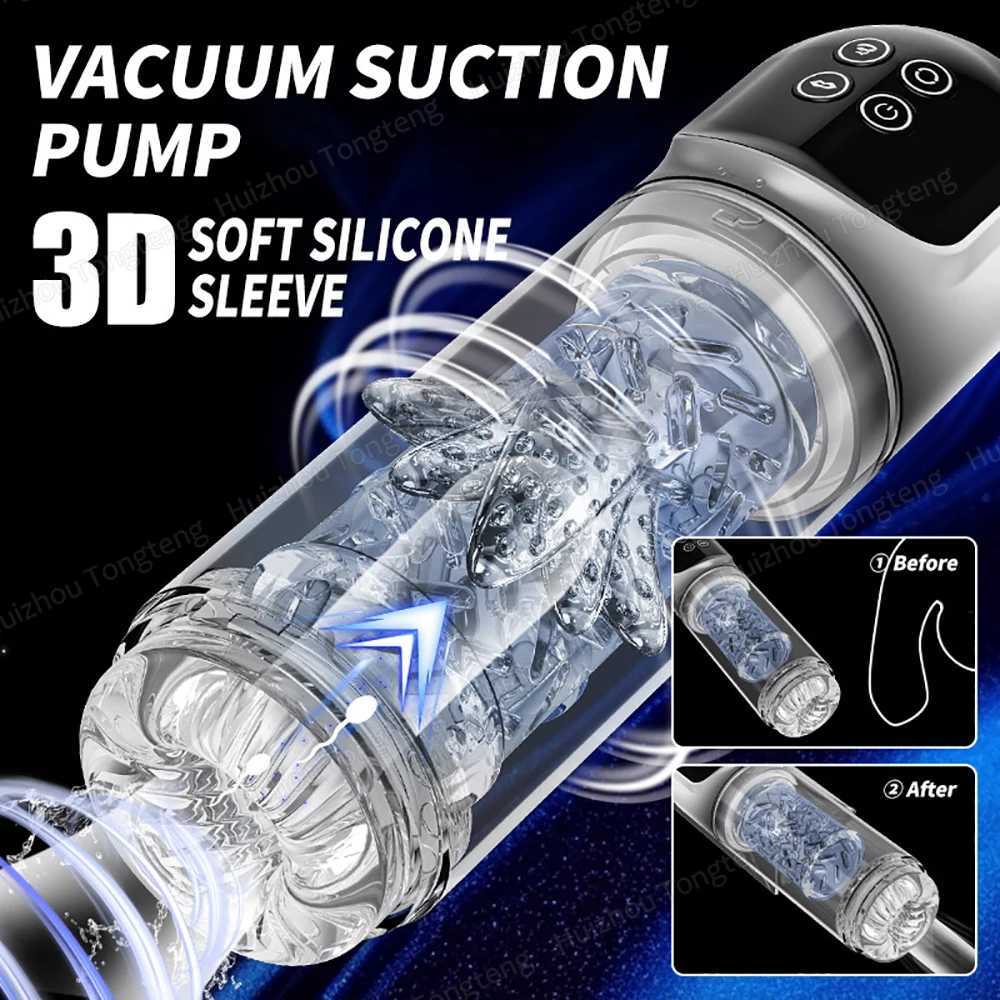 7 Rotating Sucking Water SPA Automatic Male Masturbator Cup Real Pussy Blowjob Machine Adult Masturbation Sex Toys For Men W250621