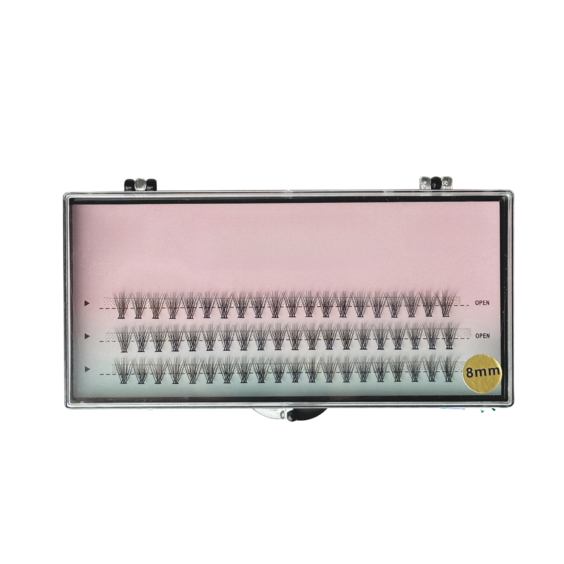 20D Hand-Planted Hot Melt Cluster Natural 3D Self-Grafted False Eyelashes Single Cluster Eyelashes Export Manufacturer Wholesale New Free Delivery