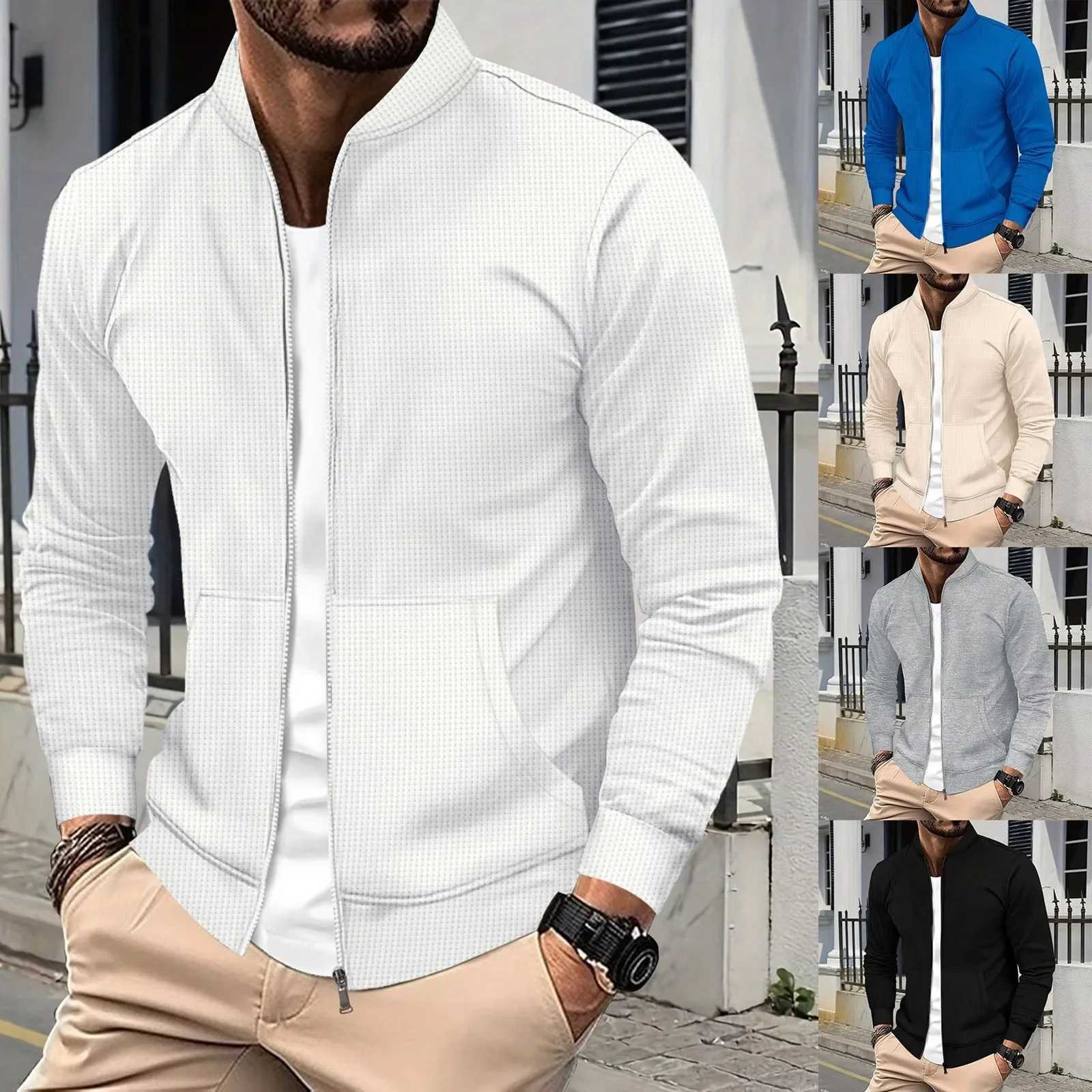 Mens Button Shirt Jacket Casual Long Sleeve Coat Lightweight Coat with Pockets Short Trench Coat Men Big Size Coats for Men XJ250621