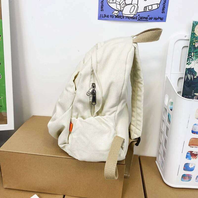 Designer bag 2025 100% Cotton Small Backpacks Solid Black Leisure Or Travel Soft Canvas Packages For Women High Quality Cloth Shoulder Bags Luxury Bag