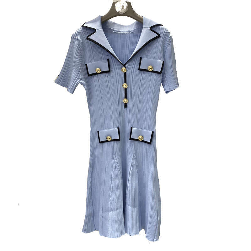 Long Dress High Quality Version French S Brand Slim Fit Age Reducing New Dress For Women Summer Sexy Long Skirt