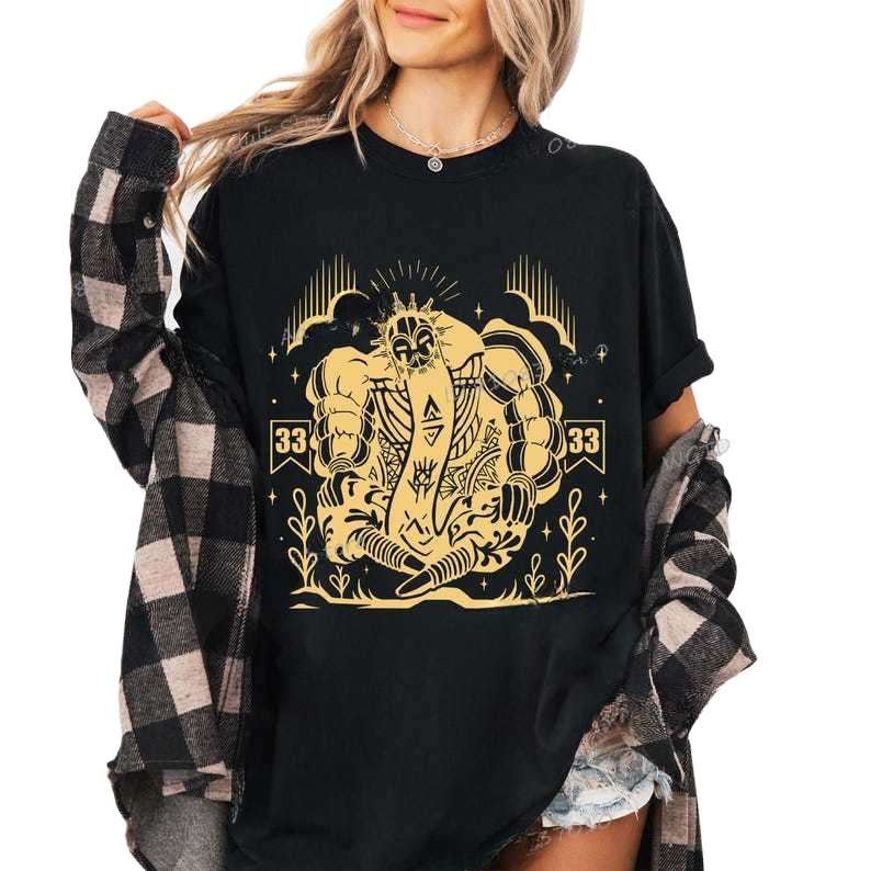 Exclusive Esquie Clair Obscur Merchandise: Casual Apparel Featuring Iconic Character Design